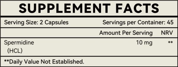 Spermidine Capsules - 图片 2