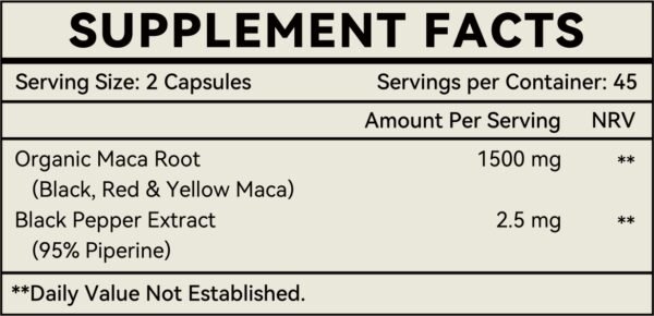 MACA Capsules - 图片 2
