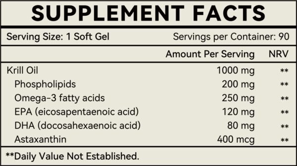 Krill Oil Softgels - 图片 2