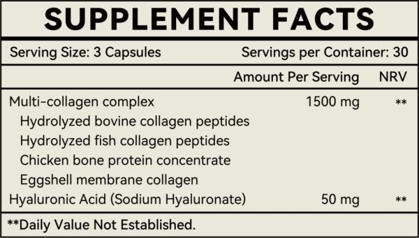 Collagen Complex Capsules - 图片 2