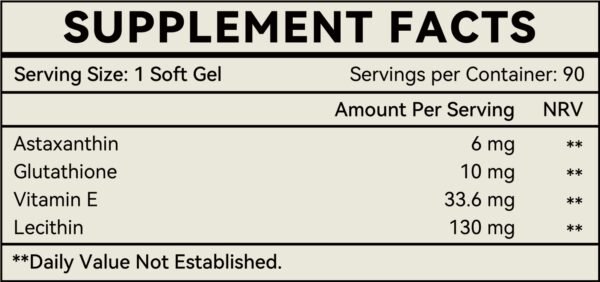 Astaxanthin Softgels - 图片 2