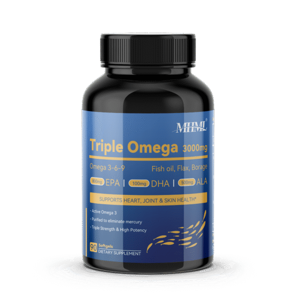 Omega 3 6 9 Fish Oil Softgels